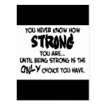 Strength Post Card
