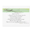 Strength postcards
