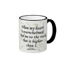 Strength Psalm 61-2 Coffee Mugs