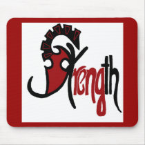 Strength saying mousepads