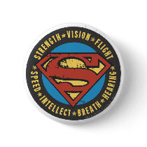Strength, Vision, Flight Pinback Button