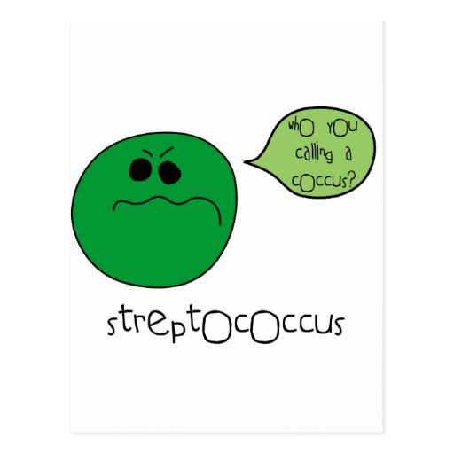 Streptococcus Post Card