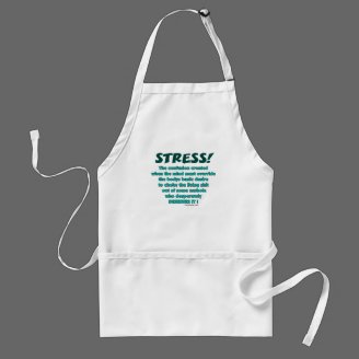 Stress Humor Apron