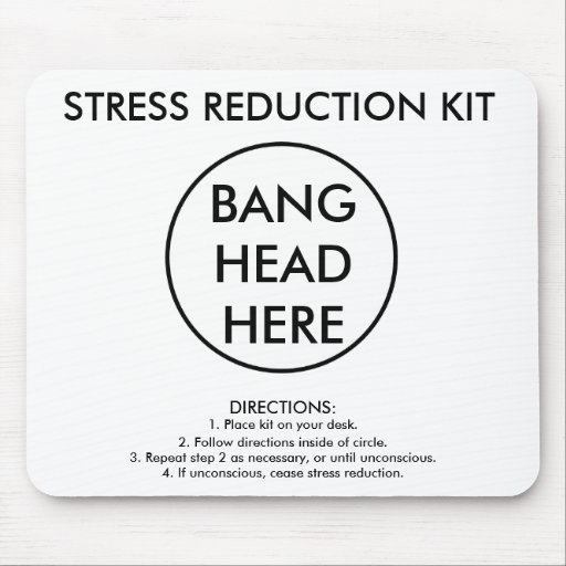 Stress Reduction Kit Mouse Mat