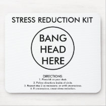 Stress Reduction Kit mousepads by TCHBrothers Stress Reduction Kit mousepads