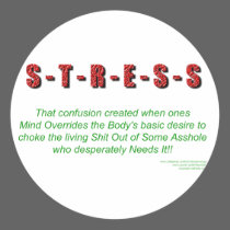Stress stickers
