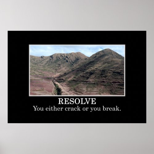 Stress will cause you to crack or break [XL] print
