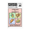 STRESSED is DESSERTS spelled backwards - Postage postage