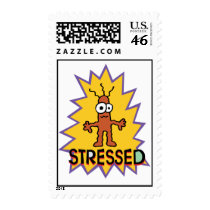 Stressed postage