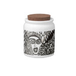 Stressed Woman Candy Dish