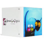 Stressie Cat & friends binders