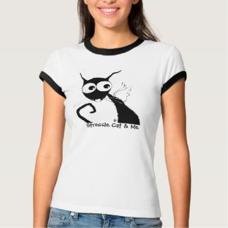Stressie Cat & Me shirt