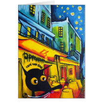 Stressie Cat & Van Gogh cards