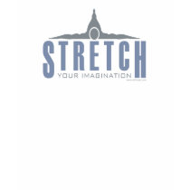 Stretch: Your Imagination (Men White Muscle Tee) t-shirts