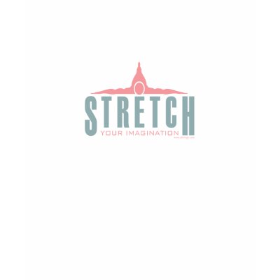 Stretch: Your Imagination (Women Brown Top) Tee Shirt by Athlingk