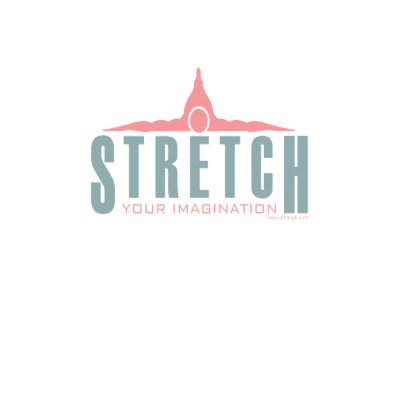Stretch: Your Imagination (Women Brown Top) Tshirts by Athlingk
