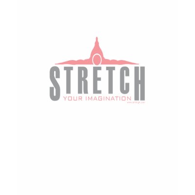 Stretch: Your Imagination (Women Red Top) T Shirt by Athlingk