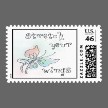 stretch your wings stamps