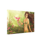 Stretched Canvas Print "Bird of Paradise "