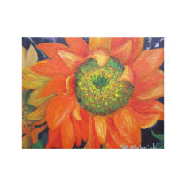 Stretched Canvas Print - Sunflower canvas prints
