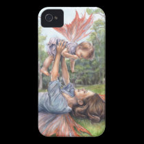 "Stretching Her Wings" Barely There iPhone 4 Case casemate cases