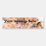 Stretching Tiger Bumpersticker Bumper Sticker