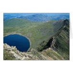 Striding Edge from Helvellyn, Lake District, Engla Greeting Cards