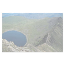 Striding Edge from Helvellyn, Lake District, Engla Customized Stationery