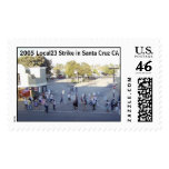 strike, 2005 Local23 Strike in Santa Cruz CA postage
