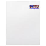 Strike 3 - American Flag Letterhead Template