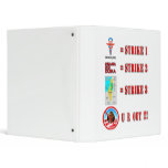 Strike 3 - U R OUT! Binder
