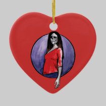 Strike a Pose ornaments