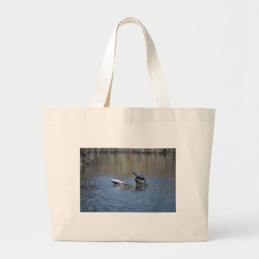 Strike a pose Turtle Tote Bags