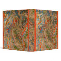 Strike marbled binder