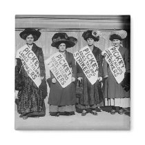 Strike of the Ladies Tailors, 1910 Fridge Magnets
