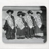 Strike of the Ladies Tailors, 1910 Mouse Pads