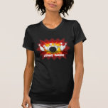 Strike Queen: Bowling Pins T-Shirt: Black