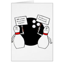 strikers greeting card