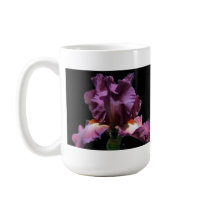 Striking Purple Iris mugs