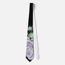 Striking Sterling Silver Rose Tie by Floral_Dreamsnet Striking Sterling Silver Rose Tie