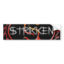 STRIKKEN Bumper Sticker 2 bumper stickers by STRIKKEN STRIKKEN Bumper Sticker 2 bumper stickers