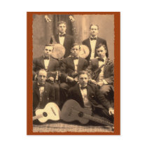 String Band Postcard postcards