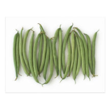 String Beans Post Card