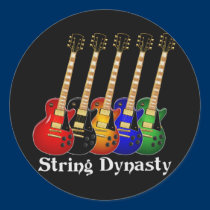 String Dynasty Electric Guitar stickers