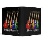 String Dynasty Guitar Vinyl Binders