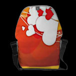 string hearts  Rickshaw Messenger Bag messenger bags