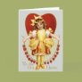 String of Hearts Card