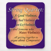String Quartet definition mousepads