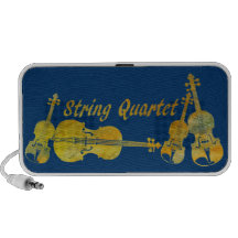 String Quartet in Gold Travelling Speaker