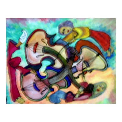 STRING THEORY, MUSIC MEETS PHYSICS PRINT by mikegranatt